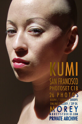 Kumi California erotic photography of nude models